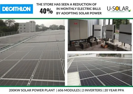Decathlon Solar Plant