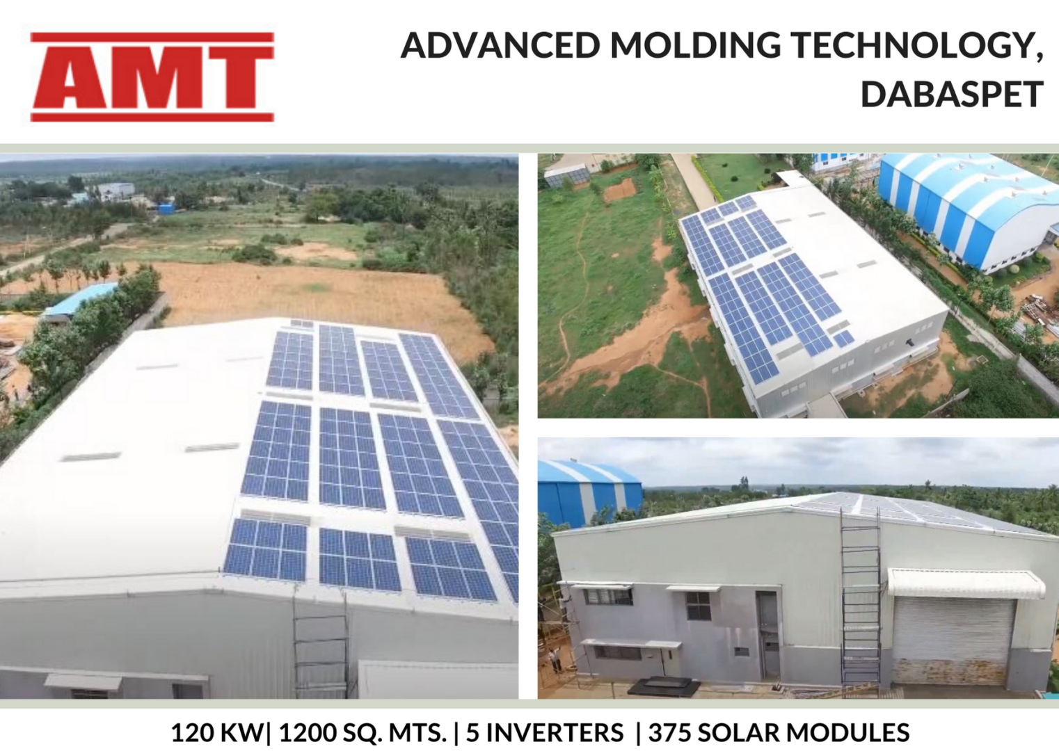 AMT Solar Power Plant by U-Solar Clean Energy