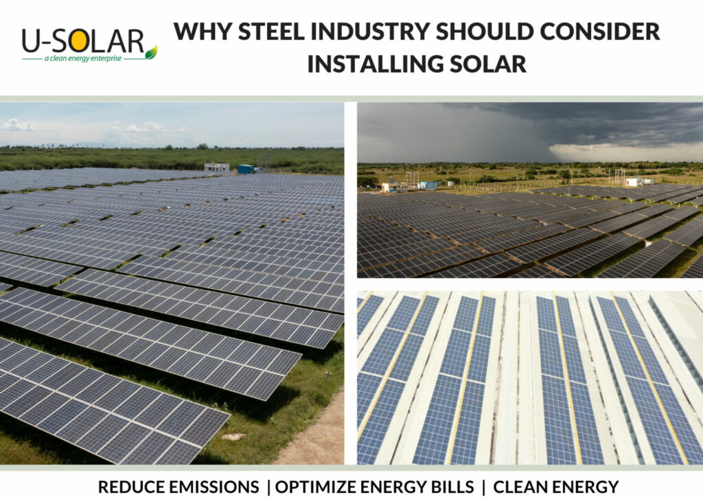  WHY STEEL INDUSTRY SHOULD ADOPT SOLAR POWER SYSTEM